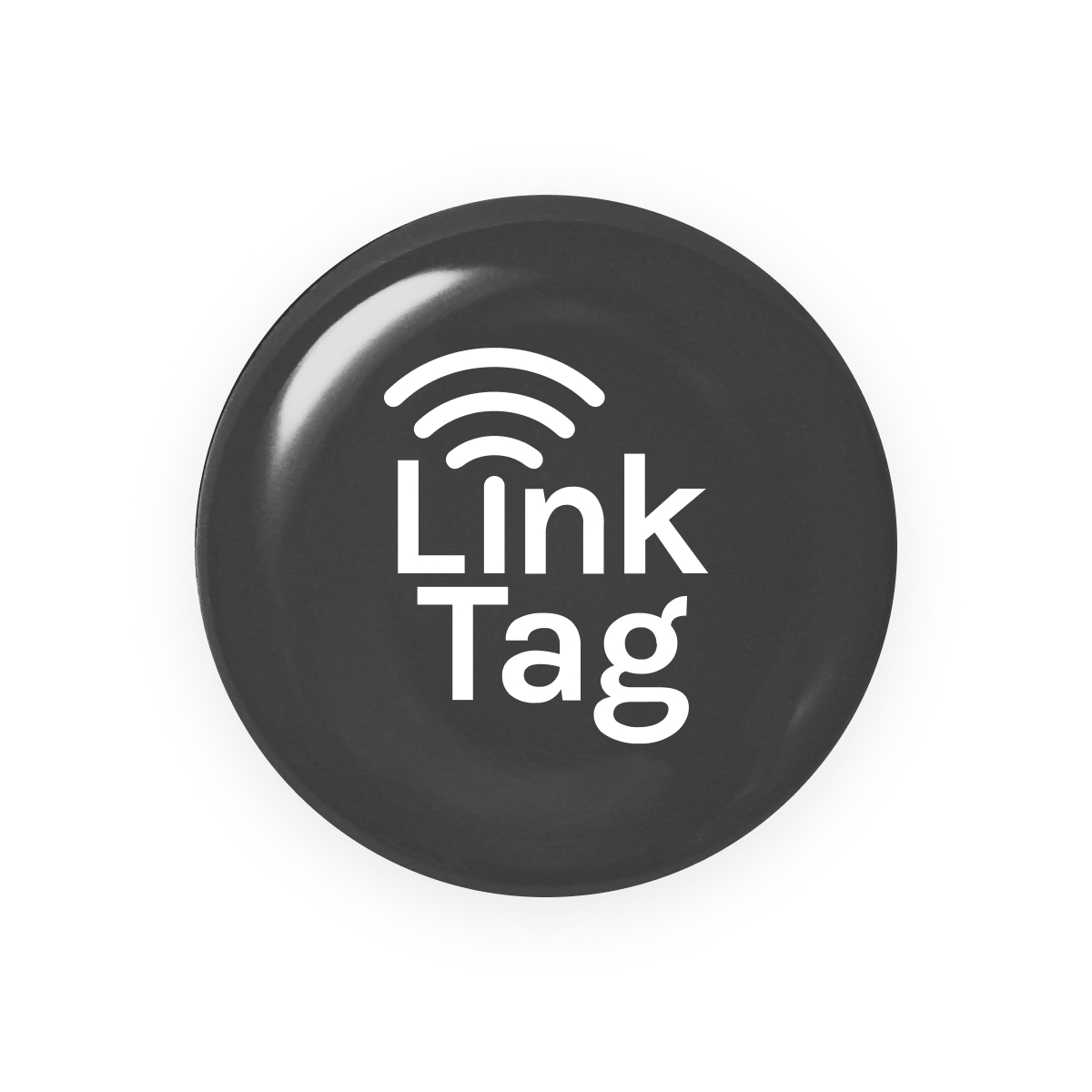 LinkTag Dark Gray Sticker